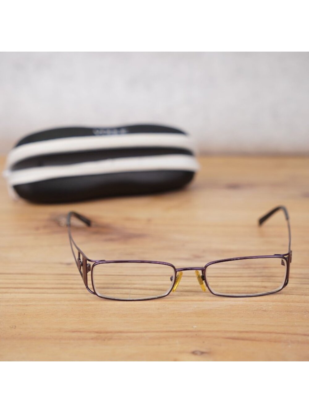 Versace MOD.1111 Purple Full-Rim Eyeglasses Frame Only Medusa Logo 49-17-135